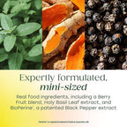 MegaFood Whole Body Minis Turmeric Curcumin Supplement - Turmeric Supplement With Black Pepper - 237 mg Curcuminoids Per Serving - Antioxidant & Immune Support - Vegan - 60 Mini Tablets, 30 Servings
