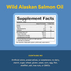 NATURAL FACTORS Wild Alask Salmon Oil, 90 CT