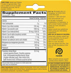 Airborne Immune Support Effervescent Tablets, Zesty Orange Flavor - 10ct with 1000mg Vitamin C + Vitamins A, D, E, Zinc, Selenium, Manganese & Herbal Blend - Sugar‑Free, Gluten‑Free