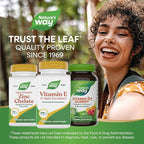 Nature’s Way Vitamin E D-Alpha Tocopherol - 268 mg per serving - Antioxidant – Essential Nutrient for Heart Muscle Cells* - Gluten Free - 100 Softgels