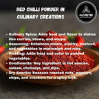 Red Chilli Powder 5lbs by Naturevibe Botanicals | Capsicum annuum | Non GMO & Gluten Free Whole Red Chilli Ground | Adds Flavor and Spice (80 ounces)