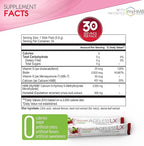 AgelessLX Powder Supplement for Women - with HMB Collagen Enhancer Plus Vitamin D3 with K2, Horsetail and Biotin for Lean Muscle and Stronger Hair and Nails - 30 Powder Packets, Cherry Limeade