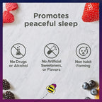 Zarbee's Kids Melatonin Chewable Tablet, 1mg Melatonin, Drug-Free & Effective Sleep Supplement, Natural Grape Flavor, No Artificial Sweeteners or Dyes, Gluten Free, Ages 3+, 50 ct