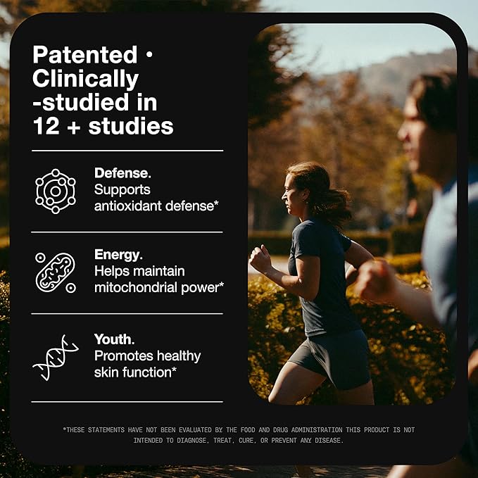 Ergothioneine with Clinically Studied MitoPrime® - High Potency 30mg with 98% Purity - Fermentation-Based L Ergothioneine Supplement - Longevity and Immune Support - Third-Party Tested, 90 Capsules