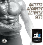 PMD Sports CG5 Premium Creatine & L Glutamine Powder, Power Recovery, Build Lean Muscle, Increase Workout Performance, Maximum Strength Pre Workout & Post Workout, Unflavored, 30 Servings