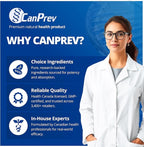 CanPrev Magnesium BisGlycinate Gentle 200mg, 240 v-Caps 240-Day Supply - Pure Elemental Magnesium Supplement, Supports Bone and Muscle Function, Gentle on Stomach, Perfect for Daily Magnesium Needs