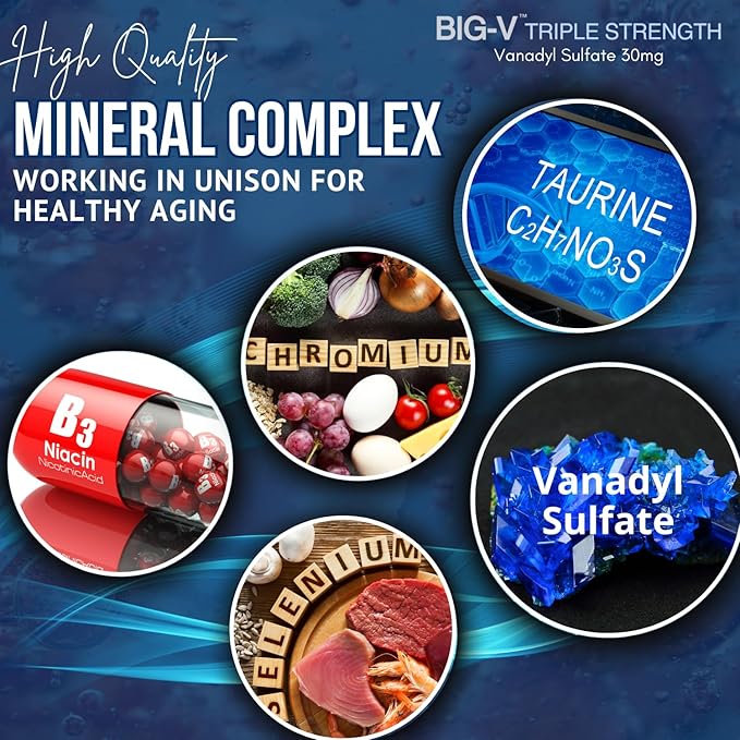 Bricker Labs Joint Comfort and Sugar Balance | Omega Cyclo Mussel for Joint Health + Big-V Triple Strength Vanadyl for Blood Sugar Support