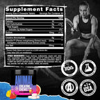 Animal Creatine Chews Tablets - Enhanced Creatine Monohydrate with AstraGin to Improve Absorption, Sea Salt for Added Pumps, Delicious and Convenient Chewable Tablets - Fruit Punch