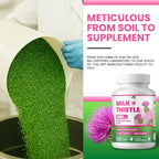 Milk Thistle Supplement1000mg,Max Strength Silymarin 4:1 Concentrated Extract,Support Immune, Non-GMO & Vegan - 120 Capsules,4 Months Supply