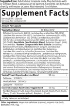Garden of Life Raw Probiotics Vaginal Care - 50 Billion CFU - 38 Probiotic Strains - Supports Vaginal & Urinary Tract Health - Shelf Stable - 30 Vegetarian Capsules