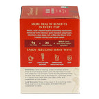 Teeccino Reishi Eleuthero Tea - French Roast - 10 TeaBags - Organic Mushroom Adaptogenic Herbal Tea, 3x More Herbs than Regular Tea Bags, Caffeine Free, Chicory Prebiotic