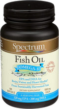 Spectrum Essentials Softgels, Fish Oil Omega-3, 1000 mg, 100 Count