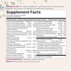 Micro Ingredients Pure Methylated Prenatal Vitamins for Women, 240 Veggie Capsules | 38-in-1 with DHA, Choline, Probiotics, Inositol, & Vitamin C, D, B Complex + Methylfolate, & Iron | No Fillers