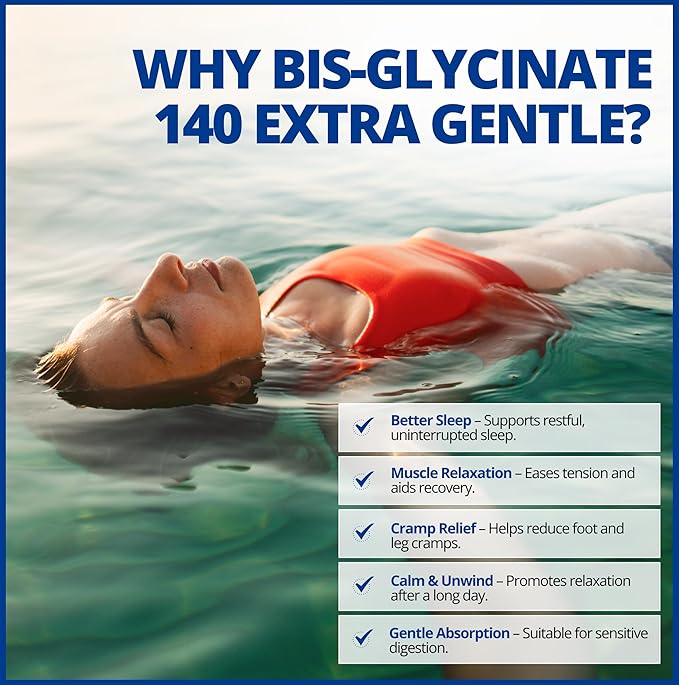 CanPrev Magnesium BisGlycinate Extra Gentle 140mg, 120 v-Caps 120-Day Supply - Pure Elemental Magnesium Supplement, Support Bone & Muscle Function, Gentle on Stomach, Perfect for Daily Magnesium Needs