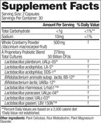 up4 Probiotic Supplement for Women, Vaginal, Digestive and Immune Support, 50 Billion CFUs Guaranteed, Non-GMO, Gluten Free, Soy Free, Vegan, 60 Count
