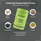 Himalayan Shilajit Gold Gummies 3000mg | Herbal Blend with Ginseng, KSM-66 Ashwagandha, Black Musli & Gokshura | Vegan Supplement – 60 Gummies (30 Day Supply)