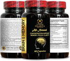Mind Matrix Memory & Focus Enhancer - Premium Brain Support Formula with Natural Ingredients for Mental Sharpness & Cognitive Performance - 1 Bottle