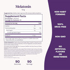 Natrol Melatonin Gummies, Sleep Support, 90 Strawberry-Flavored Adult Melatonin Gummies, 5 mg Sleep Aids for Adults