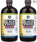 Amazing Herbs Premium Black Seed Oil - Gluten Free, Non GMO, Cold Pressed Nigella Sativa Aids in Digestive Health, Immune Support, Brain Function - 16 Fl Oz (Pack of 2)