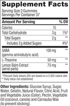 OLLY Goodbye Stress Gummy, GABA, L-Theanine, Lemon Balm, Stress Relief Supplement, Berry - 74 Count