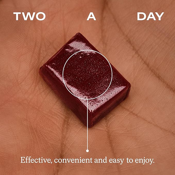 Humann SuperBeets Heart Chews + CoQ10-150mg of CoQ10 Plus Beetroot & Grape Seed Extract, Blood Pressure Support, Support Healthy Blood Flow, Circulation, 60 Count