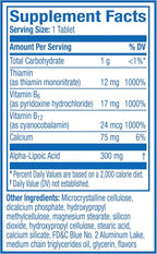 Nervive Nerve Health, Alpha Lipoic Acid, Fortify Nerve Health, Healthy Nerve Function, Healthy Blood Circulation, Supplement, Tablet, 60 Tablets