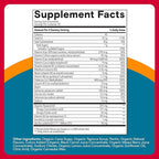 SmartyPants Multivitamin for Men, Organic Gummies: Probiotics, CoQ10, Methylfolate, Omega 3 (ALA), Vitamin D3, C, Vitamin B12, B6, A, K & Zinc for Immune Support, Biotin, 120 Gummies (30 Day Supply)