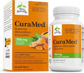 Terry Naturally CuraMed 750mg - Antioxidant Supplement for Brain & Heart Health Support - Dietary Supplement with High-Potency Curcumin Complex - Kidney, Liver & Immune Health Support - 90 Softgels
