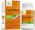 Terry Naturally CuraMed 750mg - Antioxidant Supplement for Brain & Heart Health Support - Dietary Supplement with High-Potency Curcumin Complex - Kidney, Liver & Immune Health Support - 90 Softgels