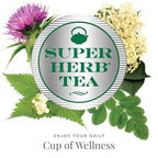 The Republic of Tea - Organic Milk Thistle SuperHerb Tea Tin, 36 Herbal Tea Bags, Naturally Caffeine-Free
