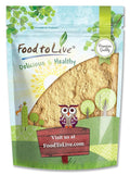Food to Live Yellow Maca Powder, 2 Pounds – Raw Ground Maca Root, Vegan, Kosher, Keto, Non-Gelatinized, Bulk, Rich in Vitamin C