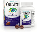 Ocuvite Eye Performance Vitamin & Mineral Supplement, Lutein and Zeaxanthin Supplements, Vitamins C, D, E, Zinc, and Omega-3, Helps Protect Eyes from Sun and Blue Light, 30 Softgels