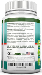 Uric Acid Flush - Herbal Uric Acid Cleanse Supplement - With Tart Cherry, Celery Seed Extract, Chanca Piedra, Devil’s Claw & Green Coffee Bean - Vegan - Supports Gallbladder and Kidney Health