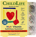 CHILDLIFE ESSENTIALS Kids Multivitamin SoftChew Gummies - Kids Vitamins, Multivitamin for Kids, Multivitamin Gummies, Toddler Vitamins, Kids Chewable Vitamin, Sugar Free - Natural Orange, 27 Tablets
