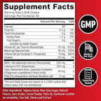 Force Factor NAD+ Longevity, Support Cellular Energy & Repair, Anti-Aging Formula with Antioxidant Support, Promote Brain & Cognitive Health, Chocolate, 60 Soft Chews