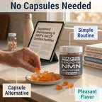 SHIZAM NMN Supplement Gummies – Nicotinamide Mononucleotide (NMN) 1000-mg per Serving | NAD+ Supplement Format | Sugar-Free NMN Gummies | 120 Gummies | 60-Day Supply