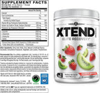 Xtend Original BCAA Powder, 7g BCAAs and 2.5g L-Glutamine for Muscle Recovery Hydration and Lean Muscle, Sugar Free Intra and Post Workout Drink with Electrolytes, Strawberry Kiwi Splash, 30 Servings