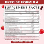 GREENPEOPLE Cortisol Supplements for Women & Men - Cortisol Reducer Detox Manager w/KSM-66 Ashwagandha/Magnesium/L-theanine/GABA/Vitamin B6 for Mood/Sleep/Stress Relief 90 CT Raspberry Flavor Gummies