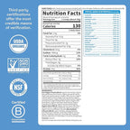 Garden of Life Protein Powder, Vegan Protein Powder, BCAA, Probiotics & Digestive Enzymes, Gluten & Lactose Free, Vanilla, 23.28 Ounce