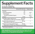 Sea Moss 3000mg Gummies with Bladderwrack and Burdock Root - Natural Irish Sea Moss Superfood for Immune, Thyroid and Detox Support - Extra Strength for Men & Women - Gluten-Free, Vegan - 60 Gummies