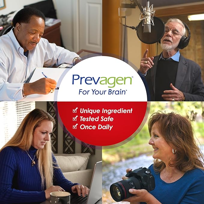 Prevagen Extra Stregnth - 120 Capsules (4 Month Supply) | Formulated for Your Brain | 20mg of Apoaequorin Plus Vitamin D3 with 7-Day Pill Minder