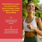 MacaRich by Natural Factors, Super Strength Power Maca, Superfruit Antioxidant Supplement with Ginseng, 90 capsules (90 servings)