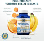 Vykee Nutrition Potassium Citrate Capsules - Supplements for Electrolyte Balance, Muscle & Heart Health - Vegan, Non-GMO, Gluten Free - 500 mg, 120 Count