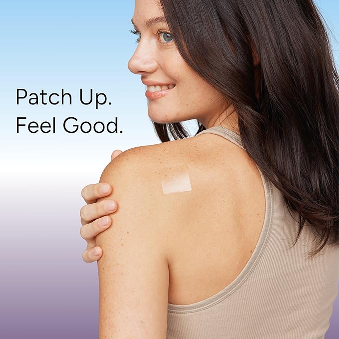The Patch Remedy Sleep with Lavender Patch | Valerian, Passionflower, Hops, Magnesium Glycinate, Lavender | 30 Patches