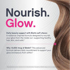 NeoCell Biotin Beauty Soft Chews | 30 Chewables | 10000mcg | Hair, Skin & Nails | Acai Berry Flavor