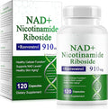 A r b c r n 120 Capsules NAD+ Supplement,NAD Nicotinamide Riboside Resveratrol 910mg for Men and Women, NR Supplement for Energy Anti-Aging Focus