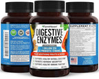 FarmHaven Digestive Enzymes with 18 Probiotics & Herbs | Papaya, Bromelain, Protease & More for Lactose Absorption & Better Digestion | Helps Bloating, Gas, Constipation | Vegetarian, 120 Capsules