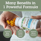 Quantum Health MigShield Magnesium Supplements with Riboflavin & CoQ10,The Power of Magnesium in Easy-to-Take Tablets for Effective Results,60 Tablets,30-Day Supply,(Pack of 2)