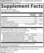 Garden of Life Dr. Formulated Prenatal DHA Fish Oil - 500mg DHA & DPA in Triglyceride Form 100% DV Vitamin D3, Single Source, Mercury Free Omega 3 Supplements for Women's Health, 30 Softgels