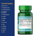 Puritan's Pride Saw Palmetto Extract 160mg, Traditional Herbal Dietary Supplement For Mens Prostate and Urinary Health Support, 60 Rapid Release Capsules